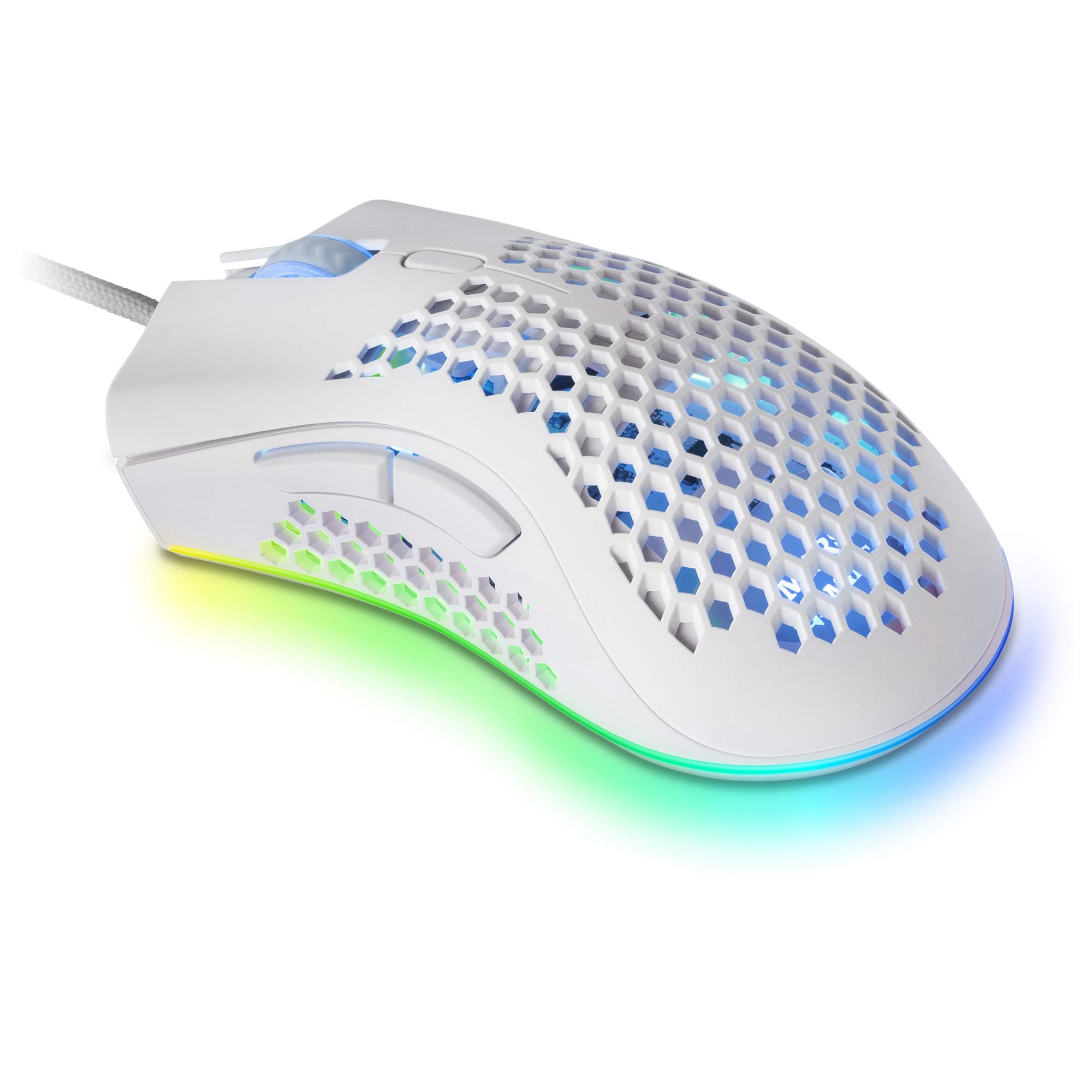 Mouse Mars Gaming MMEX, Alb — 2