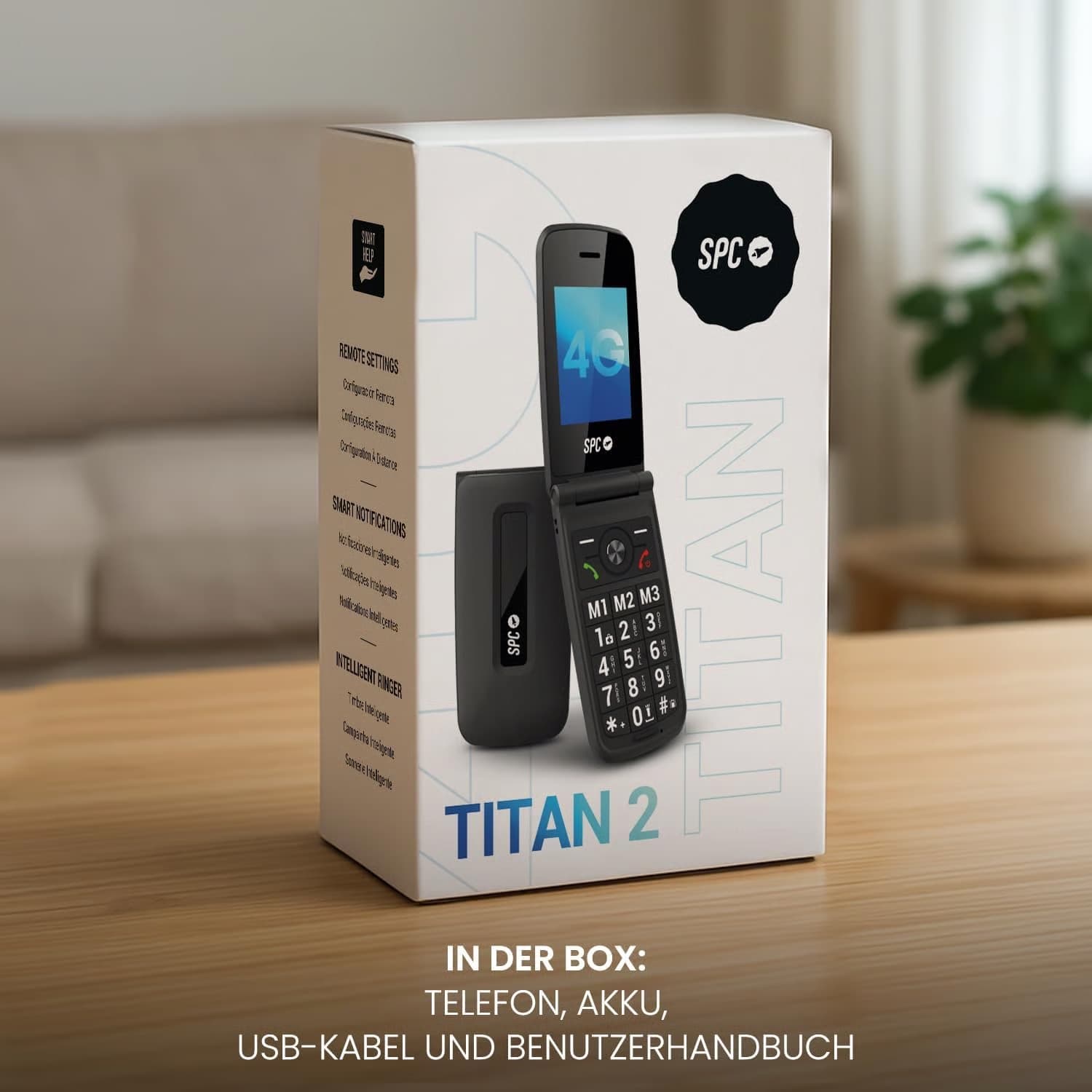 Telefon mobil pliabil 4G pentru vârstnici SPC Titan 2 — 7
