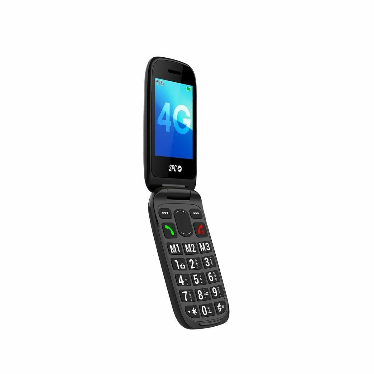 SPC Harmony 4G  - Telefon mobil cu clapa pentru seniori, butoane mari, compatibil cu aparate auditive — 4