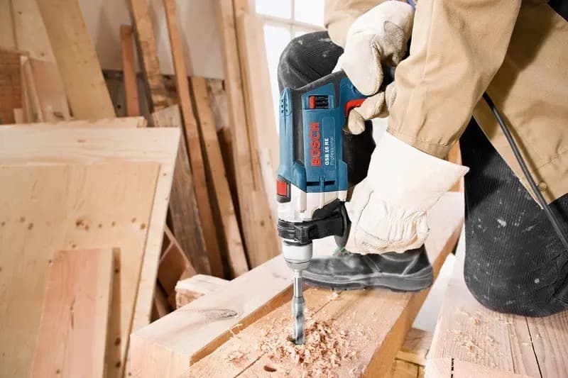 BOSCH GSB 16 RE Mașină de găurit cu percuție 750 W + Valiză — 4