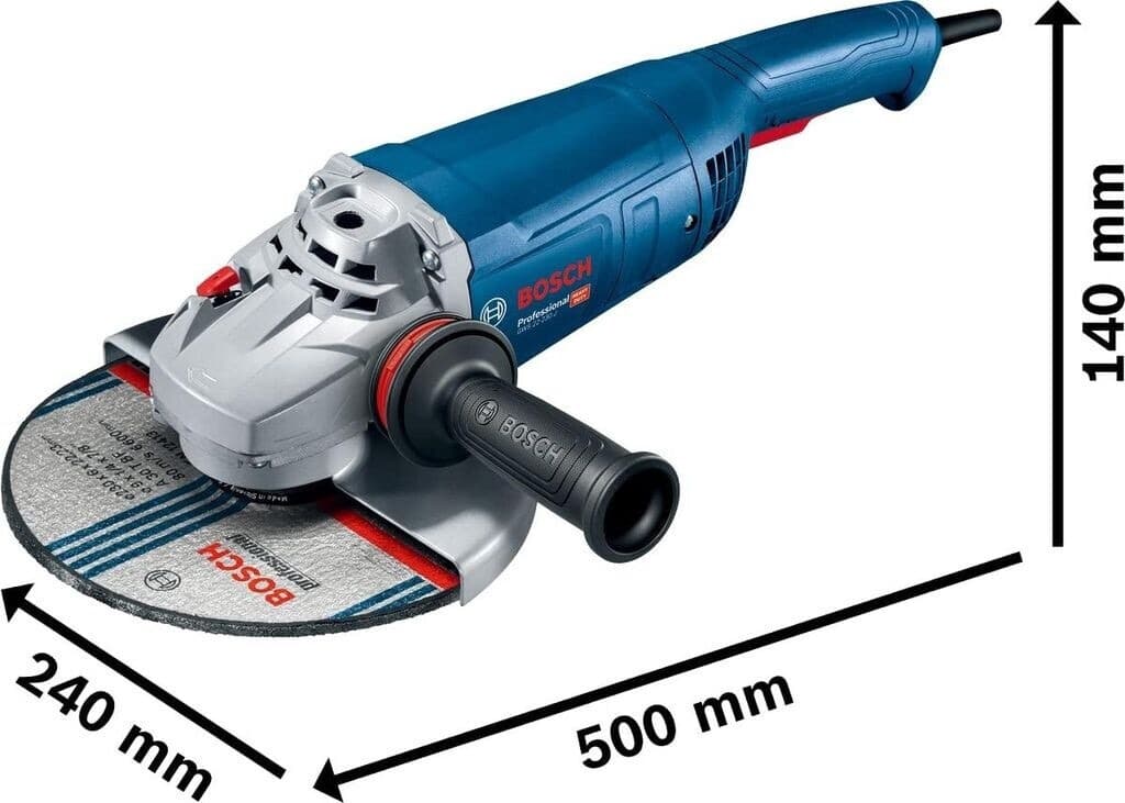 Bosch Polizor unghiular GWS 22-230 J, 2200W, 6500rpm, 230mm, Albastru — 3