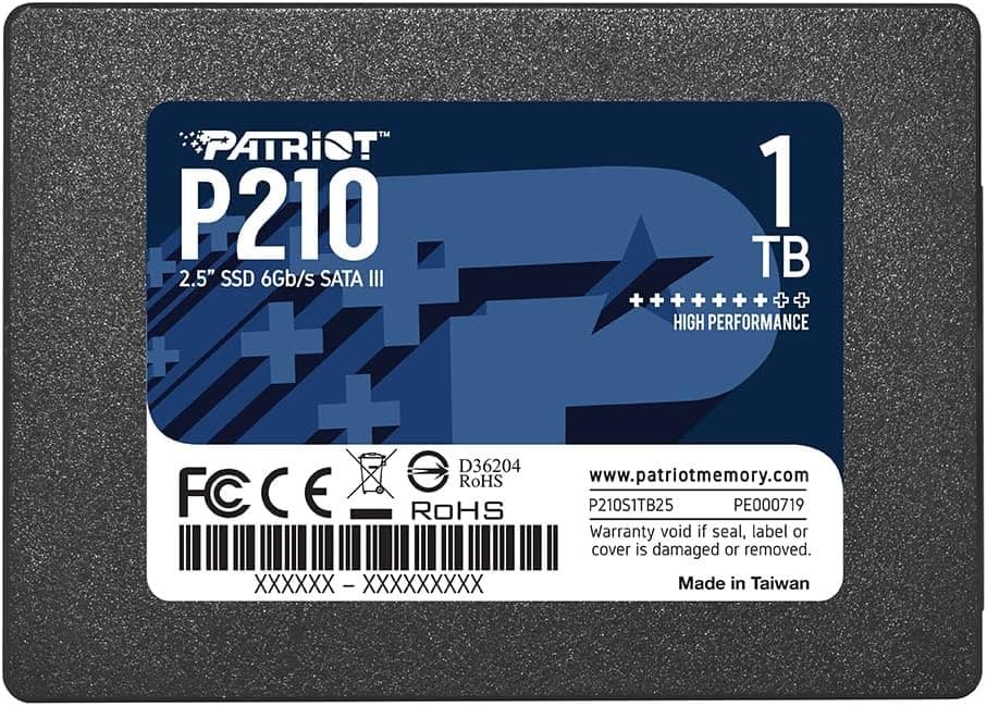 SSD Patriot P210 1TB Sata III 6gb — 1