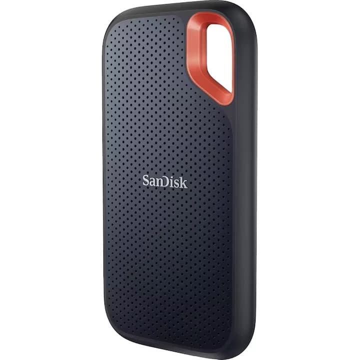 SSD extern Sandisk Extreme® Portable V2, 2TB, NVMe, USB 3.2 Gen 2, protectie IP55 — 2