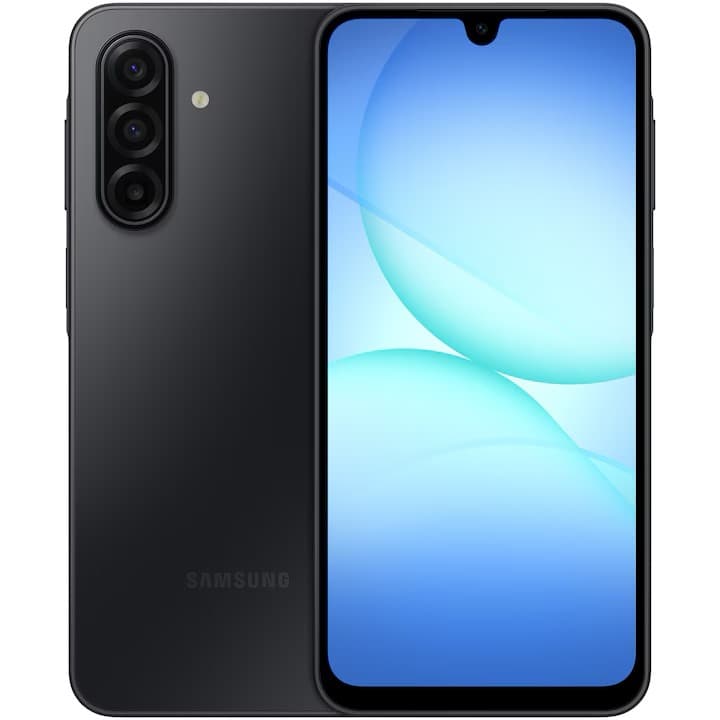Telefon mobil Samsung Galaxy A17, Dual SIM, 4GB RAM, 128GB, 4G, Black — 1
