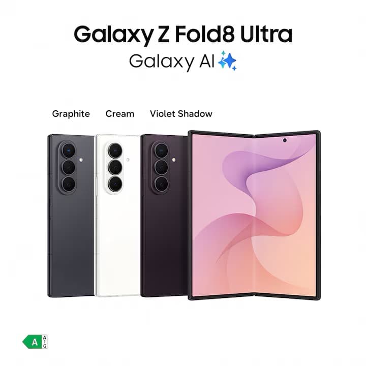Telefon mobil Samsung Galaxy Z Fold8 Ultra, 12GB RAM, 256GB, 5G, Graphite — 2