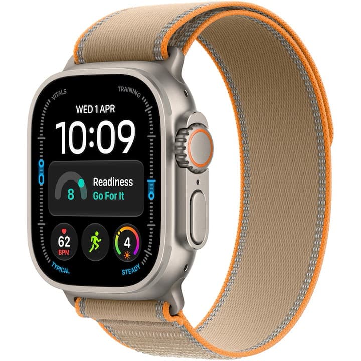 Apple Watch Ultra 4, GPS + Cellular, Carcasa Natural Titanium 49mm, Sand Trail Loop - M/L — 1