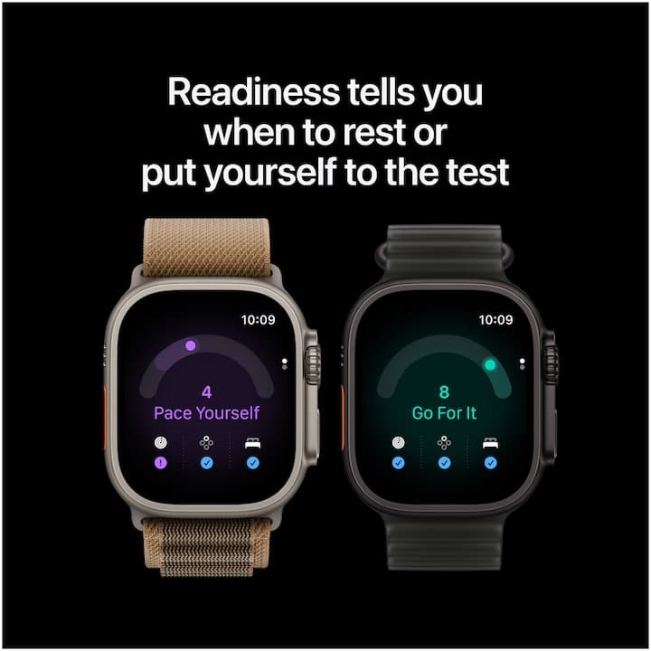 Apple Watch Ultra 4, GPS + Cellular, Carcasa Natural Titanium 49mm, Desert Alpine Loop - L — 3