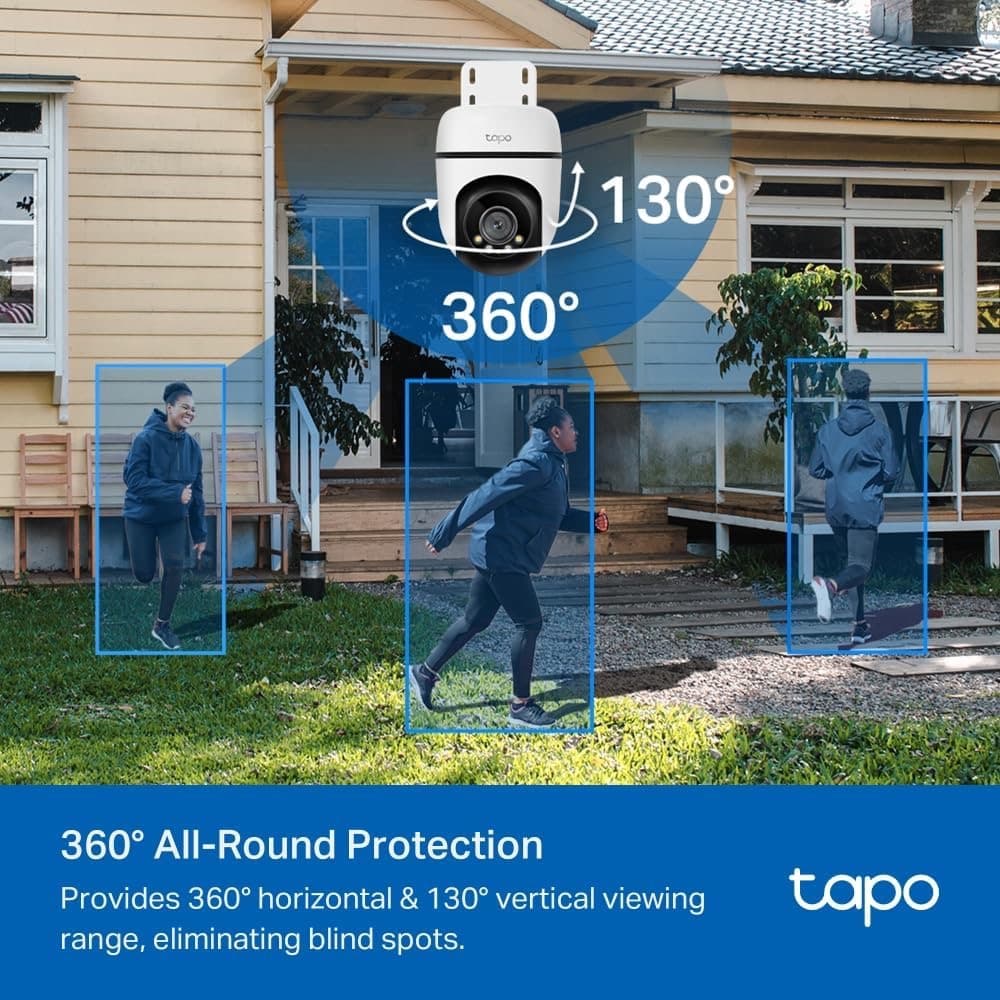 Camera Exterior Tapo C510W (2-Pack) 360° WiFi — 5