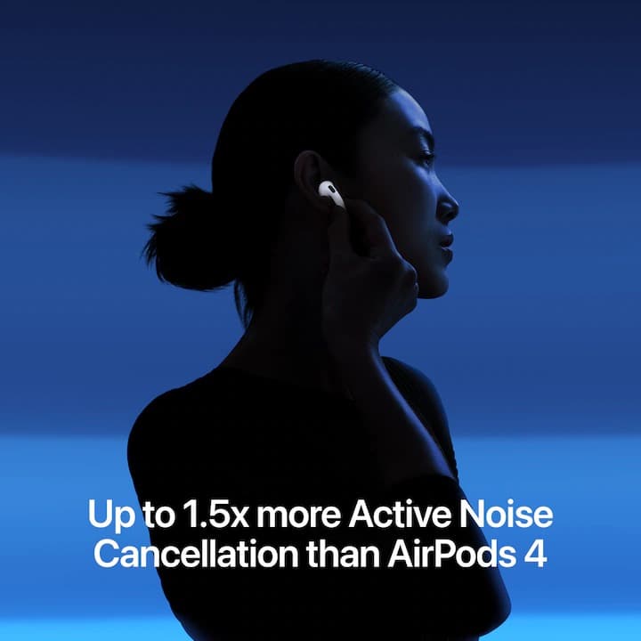 Casti In-Ear Apple AirPods 5 ANC, Wireless Charging Case, USB-C — 7
