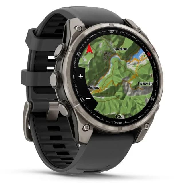 Garmin fenix 8 Pro AMOLED Sapphire 47mm, GPS, Argintiu Titanium — 3