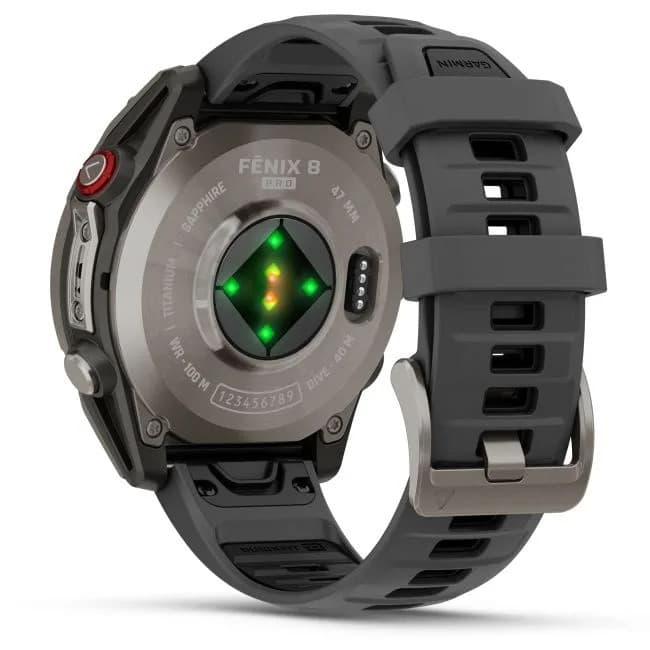 Garmin fenix 8 Pro AMOLED Sapphire 47mm, GPS, Argintiu Titanium — 5