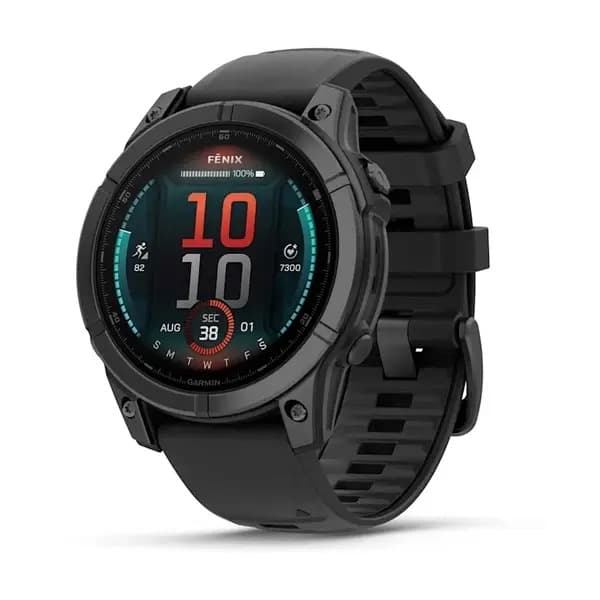 Garmin Fenix E, Ecran AMOLED, 47 MM, Black — 1