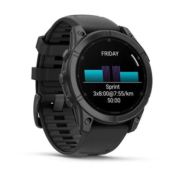 Garmin Fenix E, Ecran AMOLED, 47 MM, Black — 3