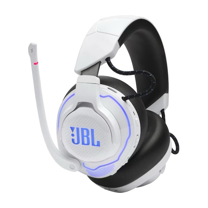Casti Gaming Wireless JBL Quantum 910P, Active Noise Cancelling, Wireless, 39h autonomie, alb — 5