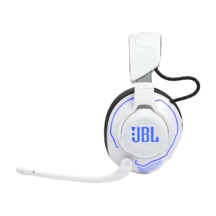 Casti Gaming Wireless JBL Quantum 910P, Active Noise Cancelling, Wireless, 39h autonomie, alb — 7