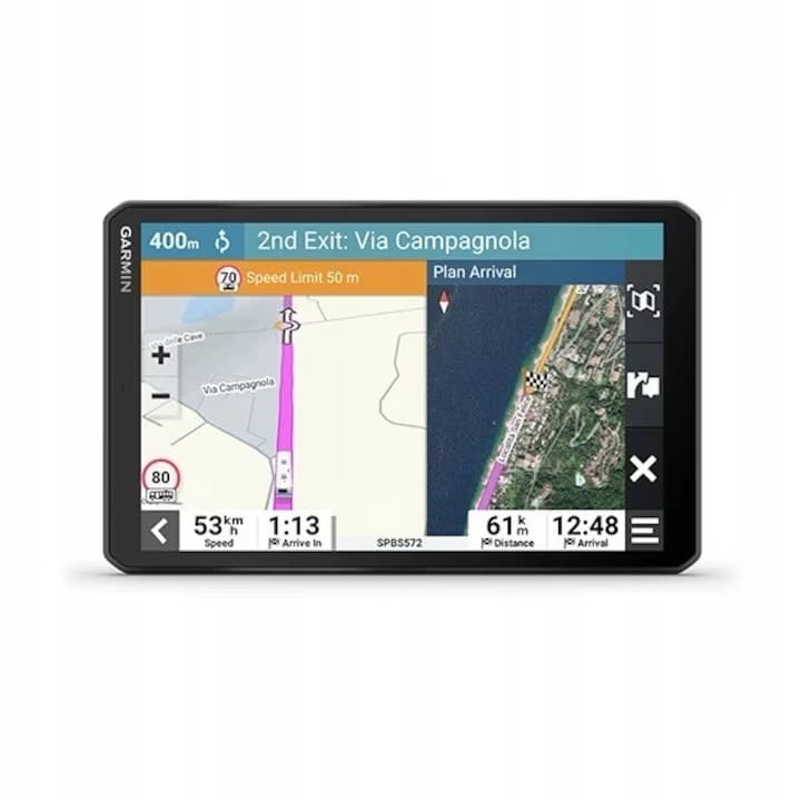 Navigator GPS Garmin Camper 895, ecran tactil 8", harti Europa si Africa — 3