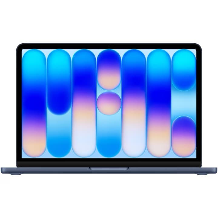 Apple MacBook Neo 13" Retina cu procesor Apple A18 Pro 6 nuclee CPU, 5 nuclee GPU, 16 nuclee NeuralEngine, 8GB RAM, 512GB SSD, Indigo, Tastatura Germania — 1