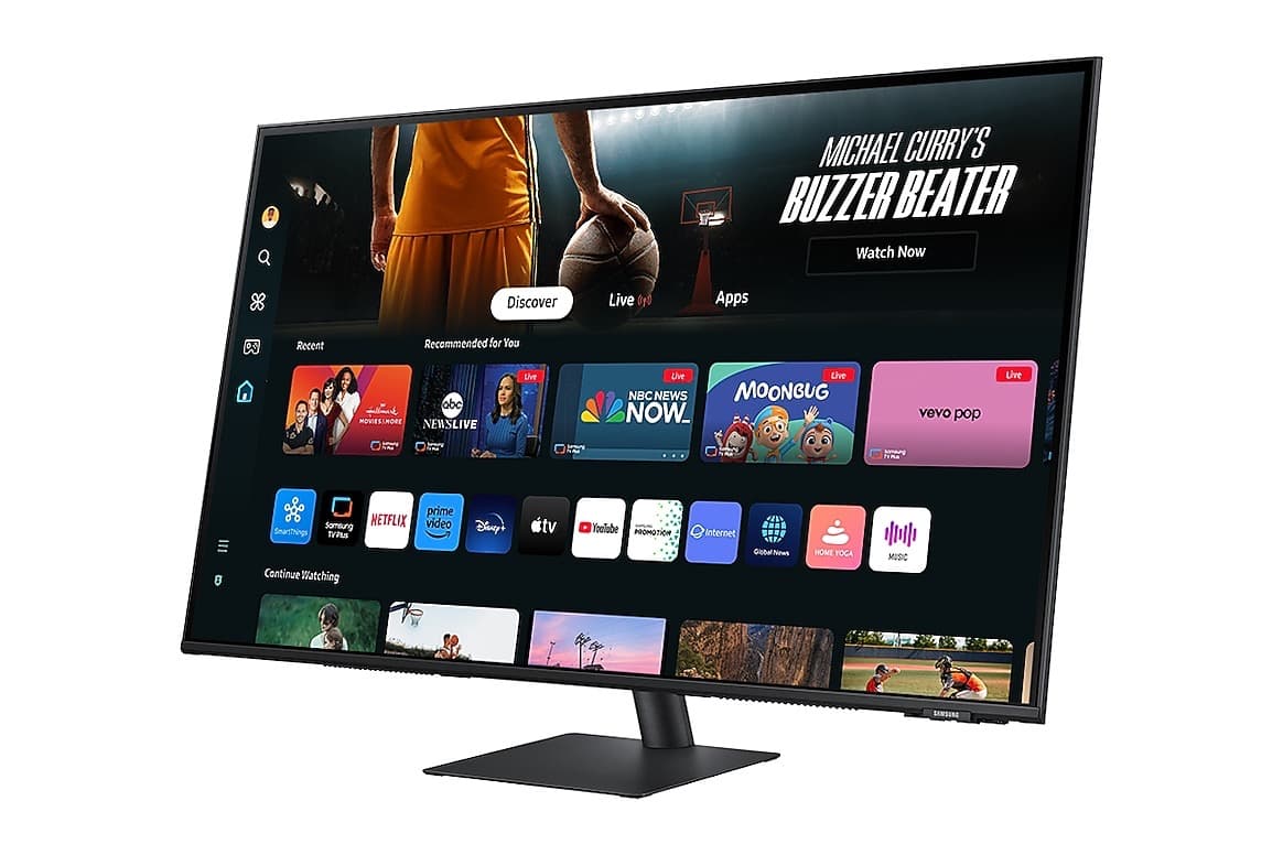Monitor LED Samsung 43" 3840 x 2160 S43DM702UU 16:9 4 ms GTG Negru — 2
