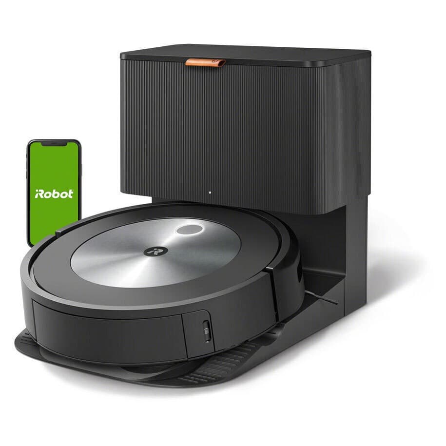 iRobot Roomba j7+ Aspirator Robot cu Cartografiere Optică Negru