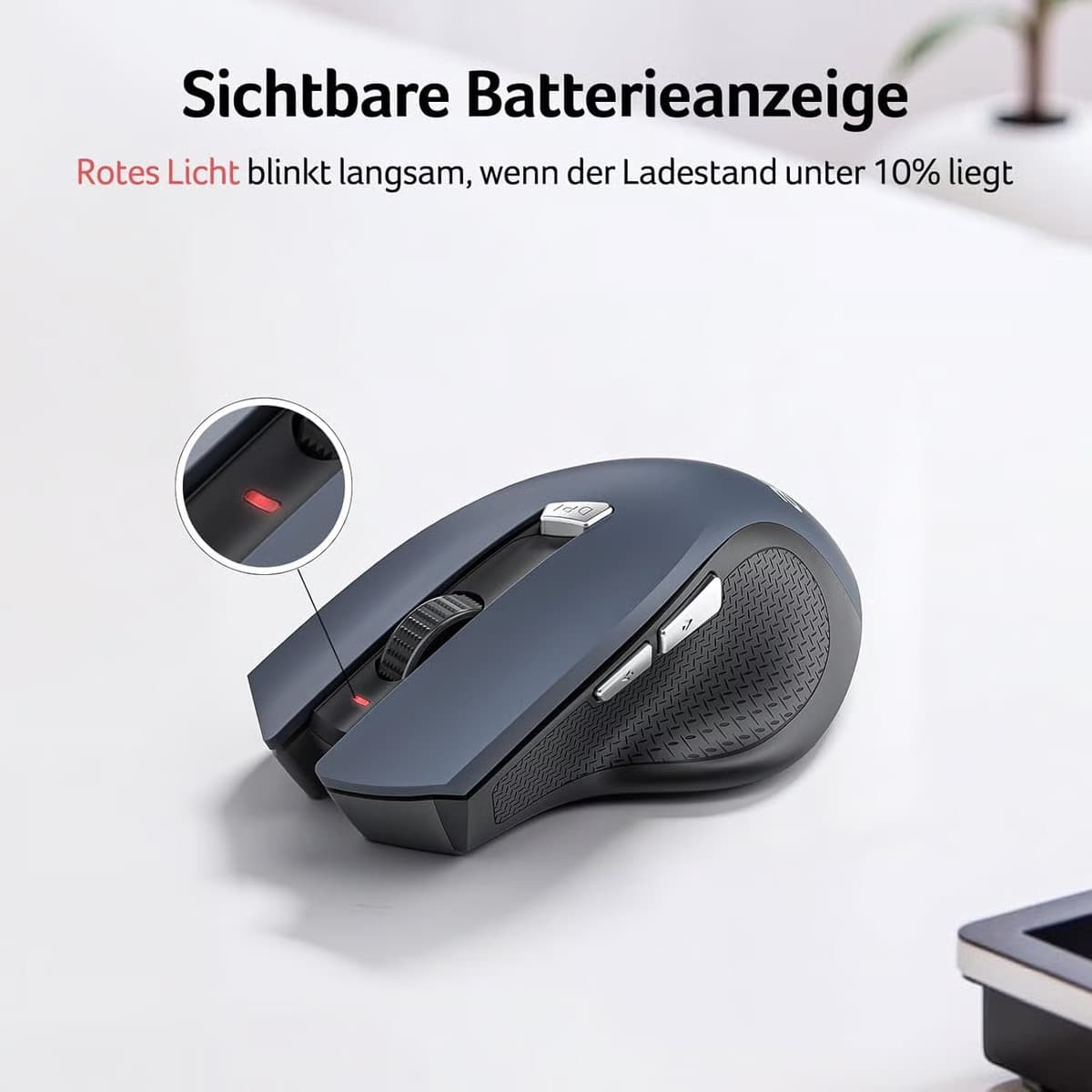 Mouse wireless Acer OMR266, 1600 DPI — 2