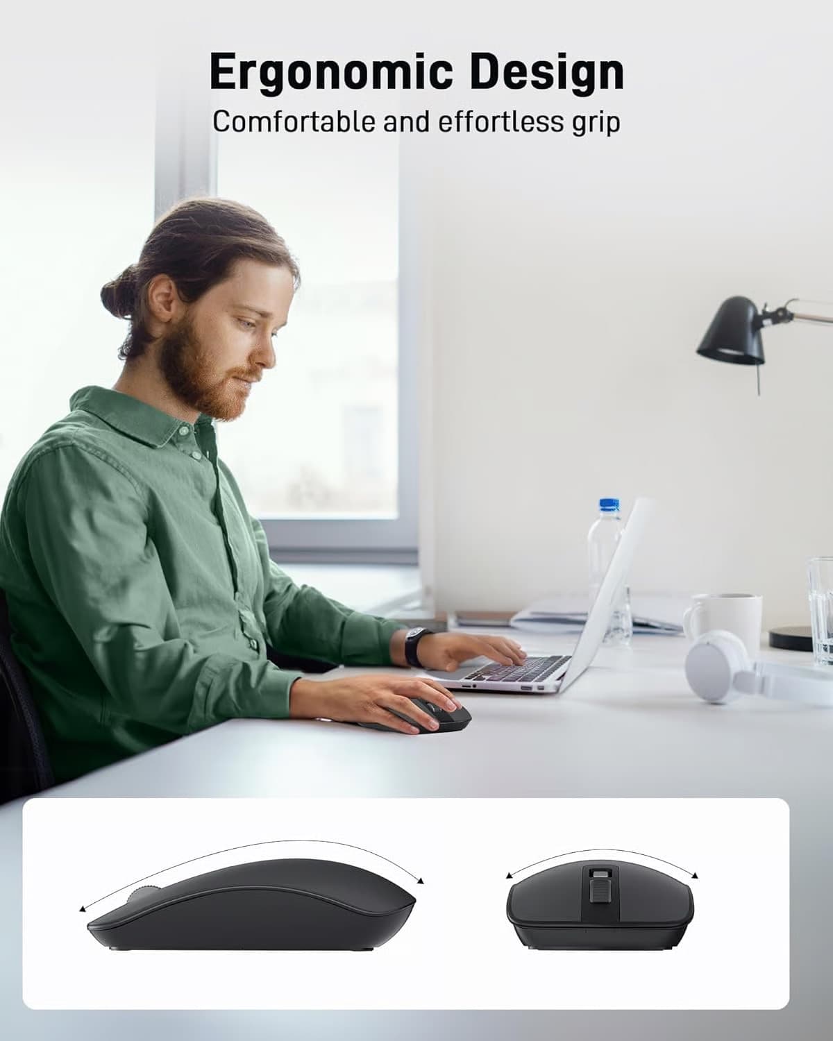 Mouse wireless ultra-subțire Acer OMR242 — 6