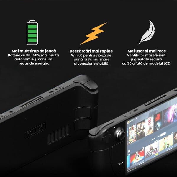 Consola Valve Steam Deck OLED 512GB portabila — 6