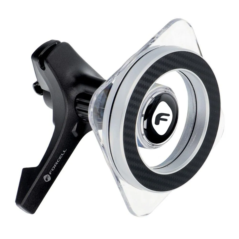Suport auto magnetic FORCELL F-GRIP Mag Pro pentru orificiul de ventilație compatibil cu MagSafe negru — 3