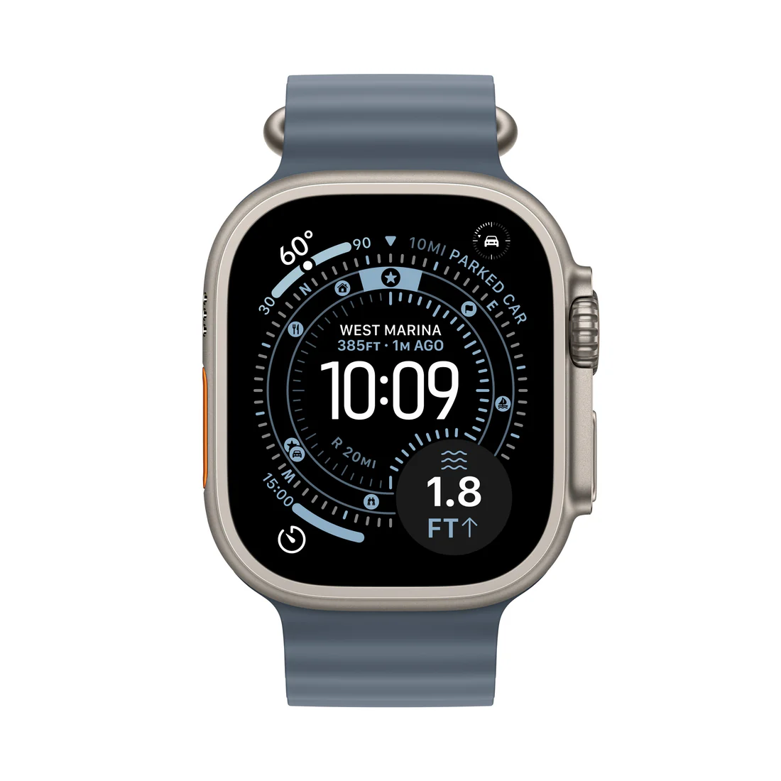 Apple Watch Ultra 3 49mm Ocean Band — 2