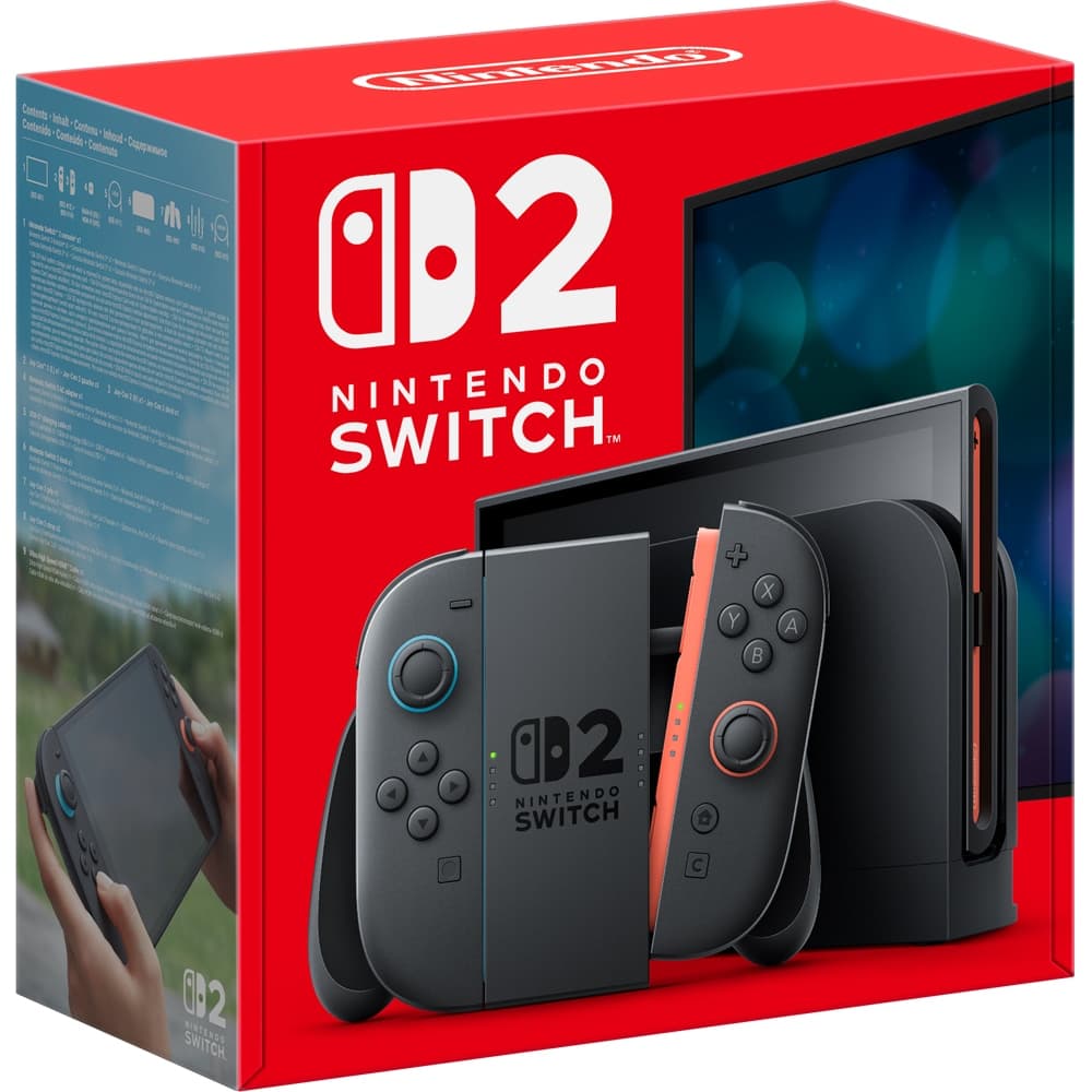 Consola NINTENDO Switch 2, Joy-Con Light Red/Light Blue