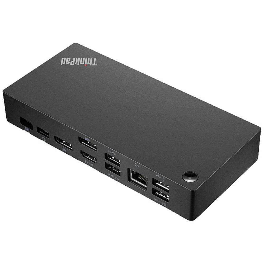 Stație de andocare Lenovo USB-C® ThinkPad Universal USB-C Compatibil cu (marcă): Lenovo Thinkpad Funcție de încărcare — 8