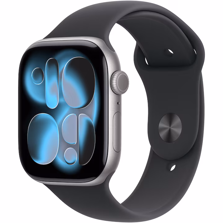Apple Watch Series 11, 42mm, Space Gray, S/M, GPS